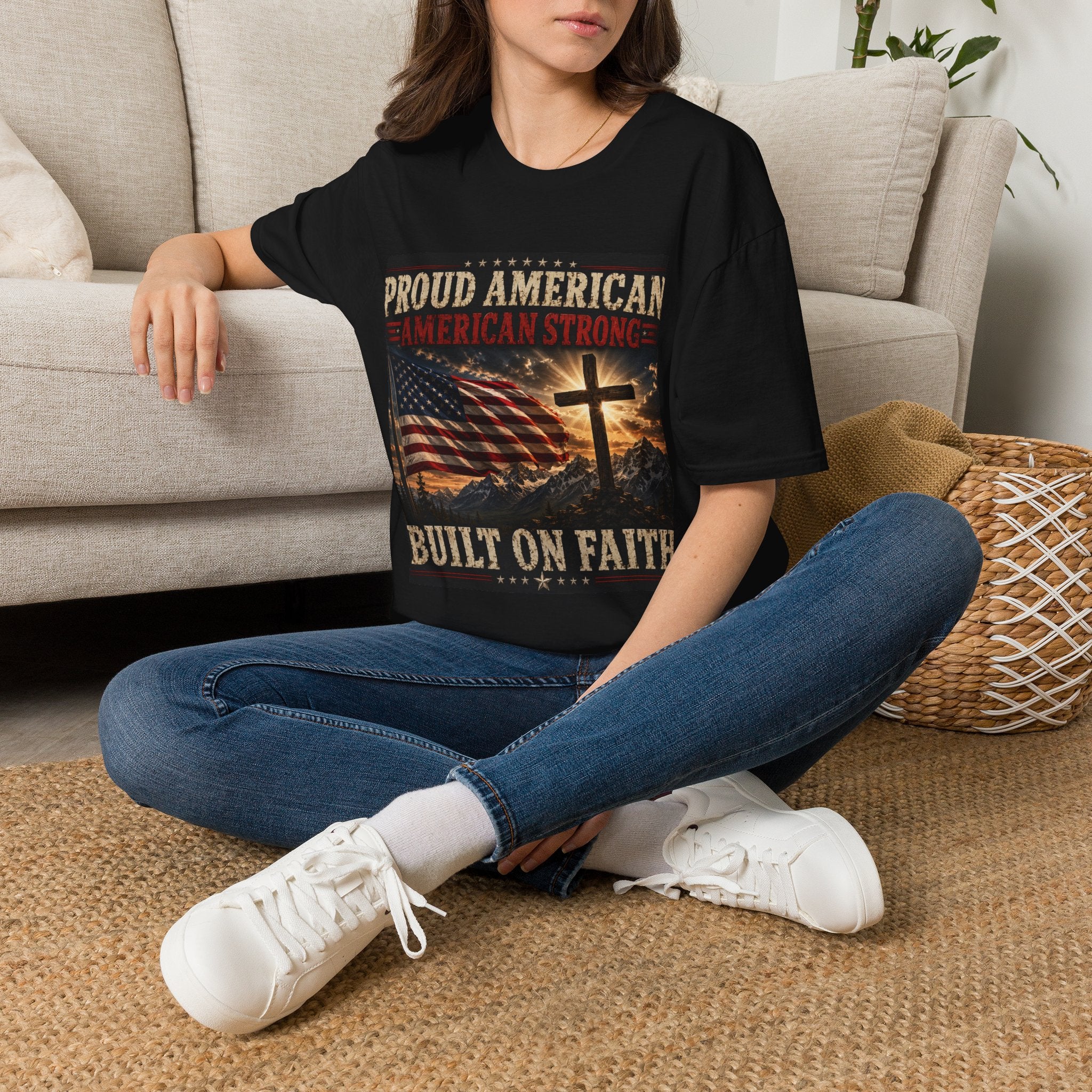 Proud American | American Strong | Built on Faith