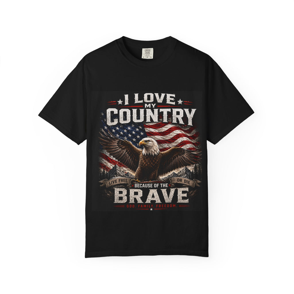 American Pride – Love Your Country Premium Patriotic T-Shirt
