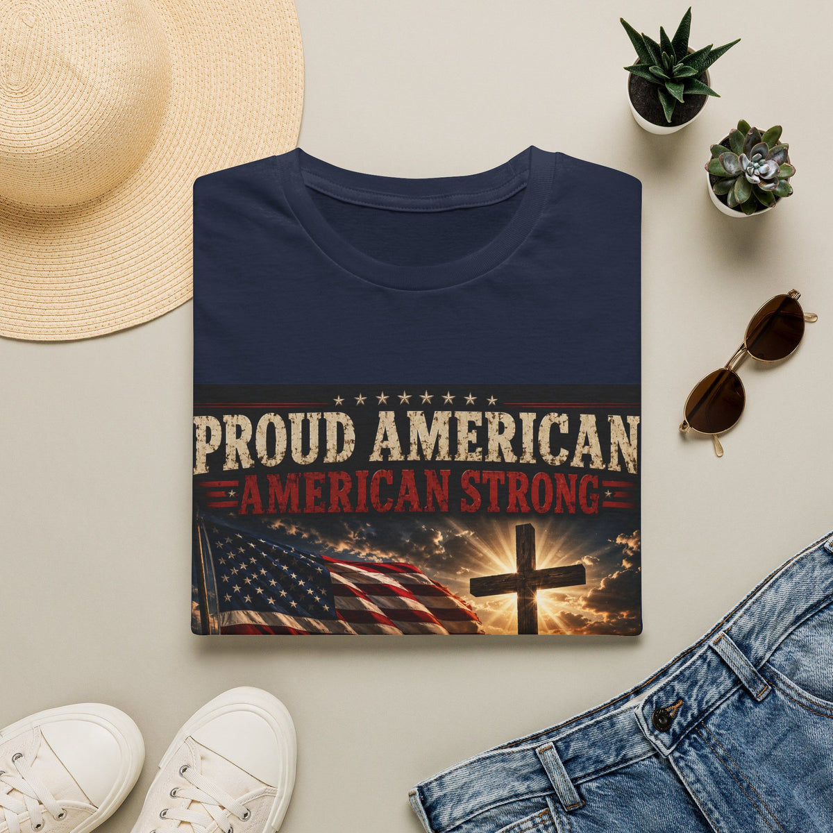 Proud American | American Strong | Built on Faith