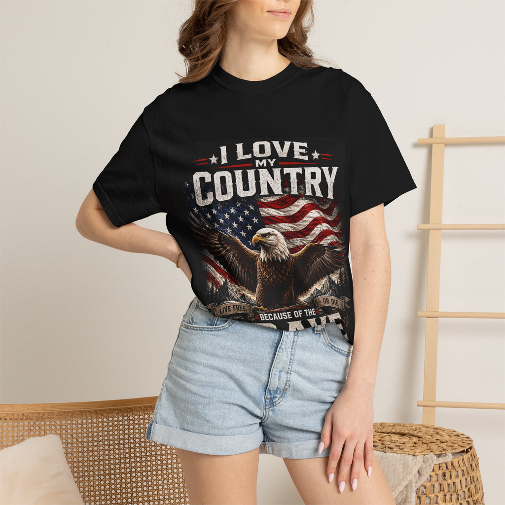 American Pride – Love Your Country Premium Patriotic T-Shirt